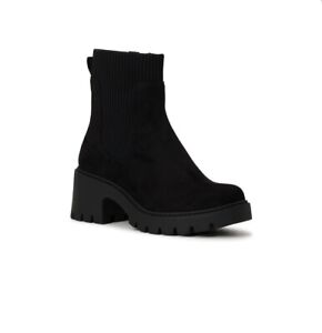 NWB  STAUD KNIT Chelsea Boot  Black  Ankle  Memory Foam SIZE 10 Comfort Boots