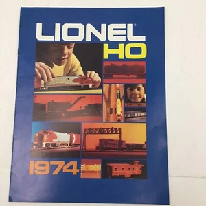 Lionel HO Trains - 1974 Original 8 Seiten HO Zug Vollfarbkatalog - Bild 1 von 3