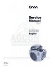 ONAN N52M Spec A-B  Engine Service Shop Manual 940-0752