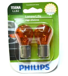 Philips LongerLife 1156NA 26.88W Two Bulbs Rear Turn Signal Light Replacement OE