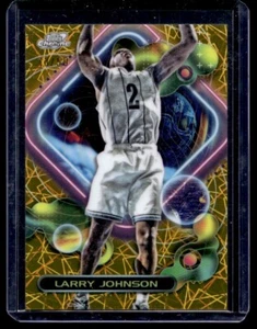 2024-25 Topps Chrome Cosmic Gold Interstellar Larry Johnson 13/50 Charlotte - Picture 1 of 2