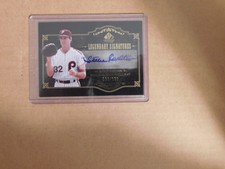 2007 upper deck baseball SP lengedary signatures #LS-SC1 Steve Carlton auto 