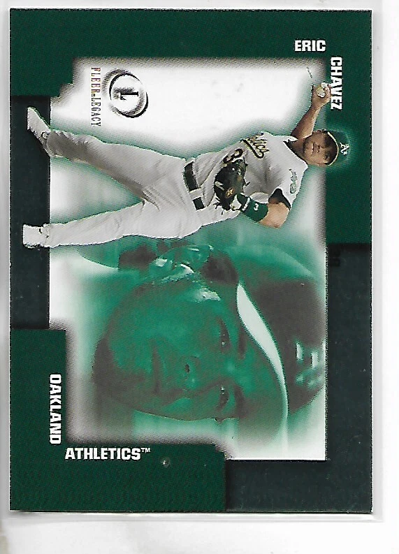 2004 Fleer Legacy Eric Chavez Card - Image 1 of 1