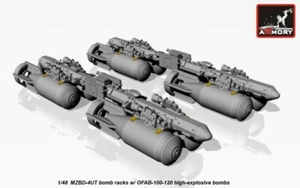 Armory 1/48 Soviet MZBD-4UT w/ 4x OFAB-100 resin kit - Picture 1 of 3