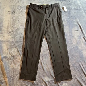 NEW Brooks Brothers Fitzgerald Fit Dress Pants Men's 34x30 Navy $149.50 MSRP - Picture 1 of 21