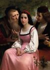 1000 Piece Puzzle: Entre la richesse et l’amour 1869 William Bouguereau Famous p