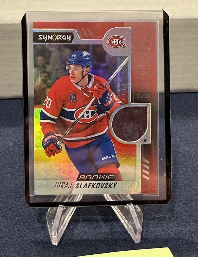 2022-23 Upper Deck Synergy JURAJ SLAFKOVSKY #R-SL Rookie Red Parallel