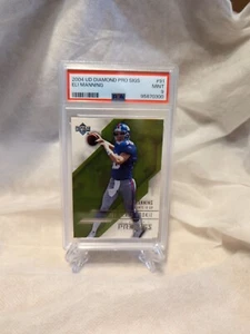 Upper Deck Diamond Pro Sigs 2004 Eli Manning novato #91 RC PSA 9 - Imagen 1 de 2