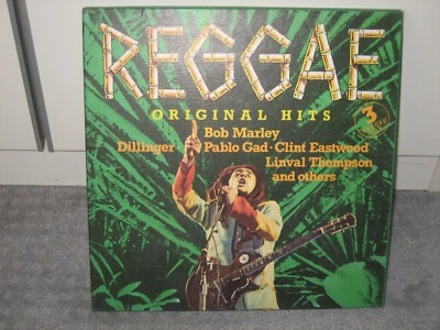 3-LP-Box "Reggae  Original Hits ", Bob Marley, Dillinger, Malcolm Magaron, usw.! - Bild 1 von 2