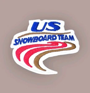 LOGO SQUADRA SNOWBOARD USA SNOWBOARD OLIMPIADI FERRO SU TOPPA MANICA SPORTIVA - Foto 1 di 4
