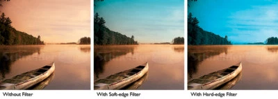 Schneider 4x4" Graduated Antique Suede 2 Glass Filter Hard Edge Grad 68-212244  - Image 1 of 2