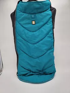 Ruffwear Powder Hound Dog water resistant cold weather jacket teal XL - Picture 1 of 12
