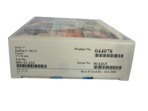 Dionex RFIC IonPac AG11 Guard 4 x 50mm IC Column 044078 Best by February 2008 - Picture 1 of 6