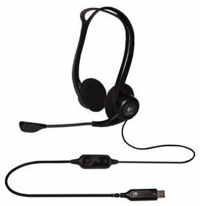 Logitech Auriculares de Diadema para PC 960 USB - Imagen 1 de 2