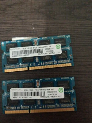 HP Memory 4GB (2 x 2GB) PC3-10600 (DDR3-1600) RAM - Image 1 of 2