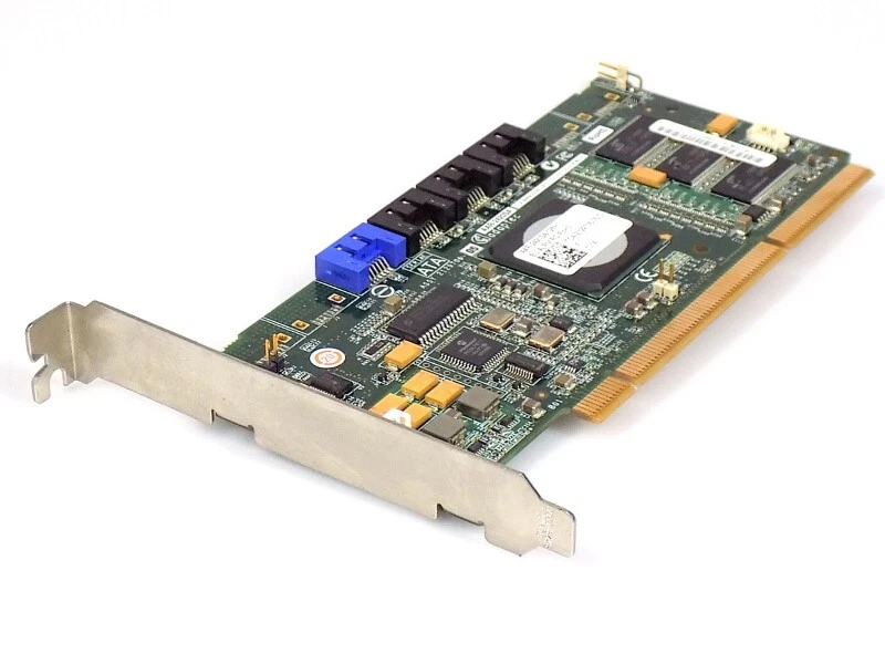 Adaptec 2420SA 4-Port Serial ATA SATA II RAID Controller PCI-X Adapter Card BULK - Bild 1 von 1
