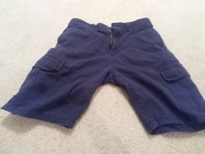 Revolution Men's Multi Pockets Navy Cargo Shorts - Picture 1 of 2