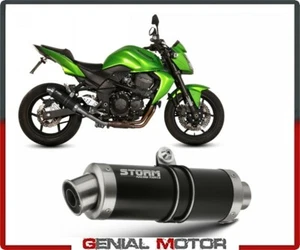 Scarico Storm by Mivv Gp Nero acciaio inox per Kawasaki Z 750 2007 > 2014 - Bild 1 von 3