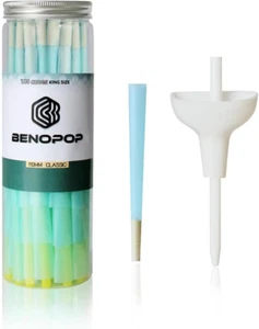 Pre Rolled Cones | Classic King Size Cones |100 Pack（4.2Inches/108Mm）| Pre-Rolle - Picture 1 of 12