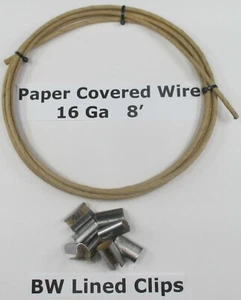 Papierbezogener Draht für Polsterstuhl und Liege Reparatur - Bild 1 von 6