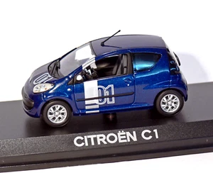 Citroen C1 Chrono, azul metálico, NOREV 1:43 - Imagen 1 de 1