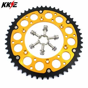 KKE Gold 50T Rear Sprocket For Yamaha YZ125 YZ250 YZ250F YZ450F WR250F WR450F - Picture 1 of 6