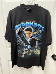 Sharkboy And Lavagirl Rare Graphic Shirt Screen Print Mens Large Vintage Style - Picture 1 of 10