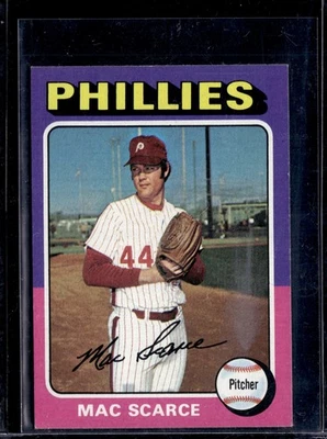 1975 Topps Mini Mac Scarce #527 Phillies Actual Scan Great Condition - Image 1 of 2