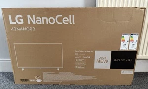 LG NanoCell AI 43NANO82T6B 4K Ultra HD Smart TV - Model 2024 - Picture 1 of 12