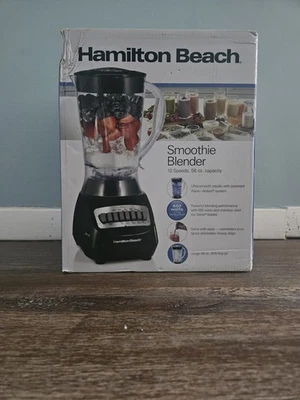 Batidora de batidos Hamilton Beach, 48 oz.  Funciones de mezcla, negro, 50180 Foto 1 de 2