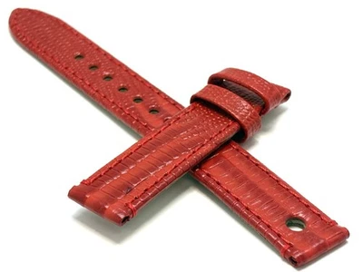 Correa de reloj OEM FENDI 3800L grano lagarto naranja 14 mm x 14 mm NUEVO Foto 1 de 3