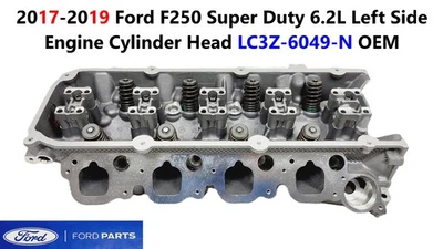 2017-2019 Ford F250SD F350SD 6.2L Left Side Engine Cylinder Head LC3Z-6049-N - Image 1 of 4