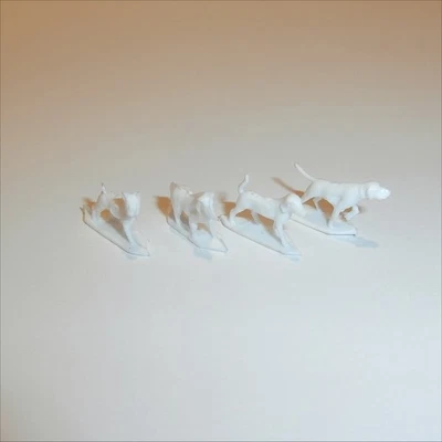 Matchbox Lesney 50 C Ford Kennel Truck Set of 4 Dogs - Image 1 of 4