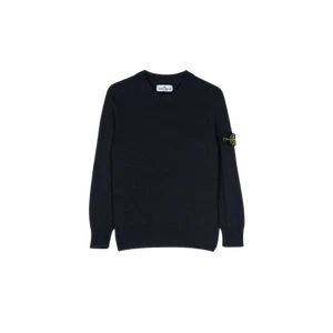 (Kids) Stone Island 502Z1 Stocking Stitch Wool Viscose Nylon Cashmere Blend Crew - Picture 1 of 2