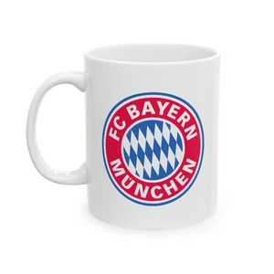FC Bayern Munich Mug 11oz – Football Coffee Cup Gift for Soccer Fans - Picture 1 of 5