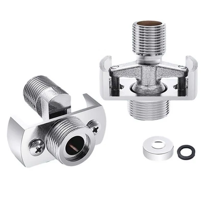 Rubinetto in rame resistente piede curvo angolato per soluzioni cucina e bagno - Immagine 1 di 4