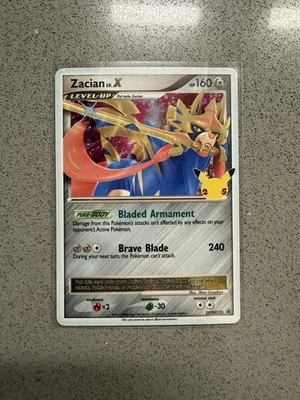 Zacian LV. X SWSH135 SWSH: Sword & Shield Promo Cards Holo - Image 1 of 2