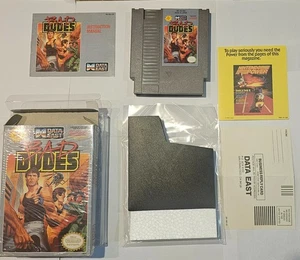 Bad Dudes NES (cib) includes all inserts and manual - Picture 1 of 8