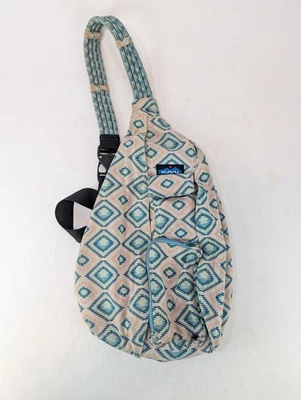 Bolso Bandolera KAVU Cuerda Azteca Geométrica Eslinga Mochila 100% Algodón Lona Foto 1 de 4