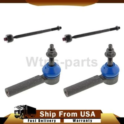 Extremos de varilla de amarre delanteros interiores exteriores Mevotech 4x para Chevrolet Tahoe 2018-2019 6,2 L Foto 1 de 4