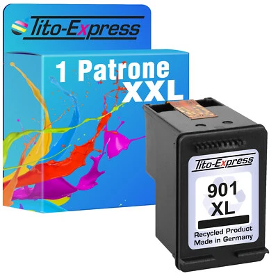 Patrone Black für HP 901 XL Officejet 4500 J 4524 J 4535 J 4540 J 4545 J 4550 - Bild 1 von 2