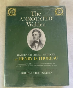 VTG The Annotated Walden - Walden; Or, Life In The Woods by Henry D Thoreau Book - Picture 1 of 12