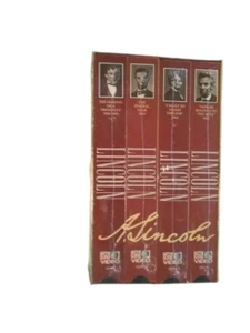 Lincoln A Film By Kunhardt Productions VHS Set Time Life Video 4 Tapes - Picture 1 of 6