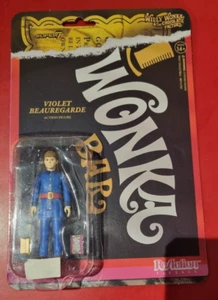 Willy Wonka and the Chocolate Factory ReAction Violet Beauregarde Figure - Picture 1 of 2
