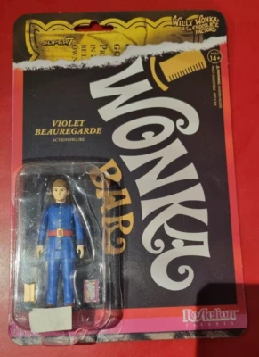 Willy Wonka and the Chocolate Factory ReAction Violet Beauregarde Figure - image 1 of 2