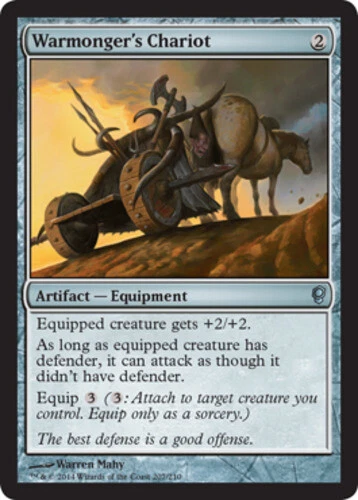 Conspiracy - Warmonger's Chariot - Foil - Image 1 of 1