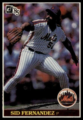 1985 Donruss #563 Sid Fernandez - Image 1 of 2