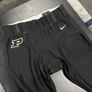 Nike Player Issue Purdue Boilermakers schwarze Fußballhose Herren Größe Large - Bild 1 von 9