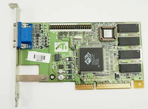 Compaq HP ATI RAGE IIC AGP Video Graphics Card 332836-002 1024830302514040 - Picture 1 of 9
