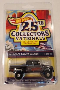 Dodge Power Wagon 1964 Hot Wheels 25th Nationals Finale Car #3666 de 4000 - Imagen 1 de 3